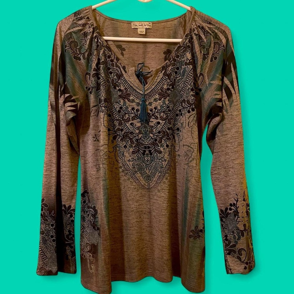 Y2K Boho Fairycore Blouse